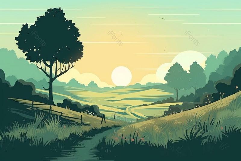 植物插画背景,插画/手绘图,插画/手绘图库,插画/手绘图下载,插画/手绘